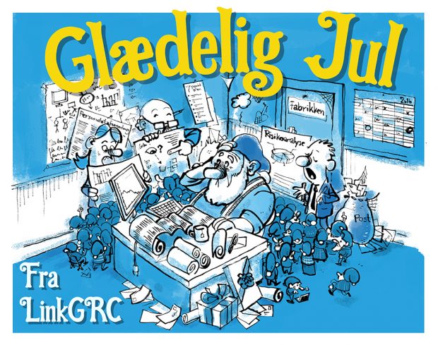 julekort Link GRC tegnet