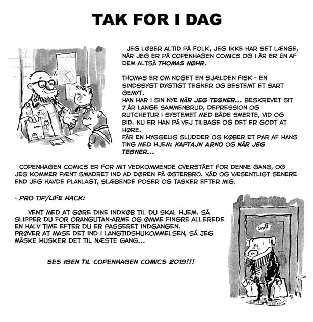 Copenhagen Comics 2019 farvel