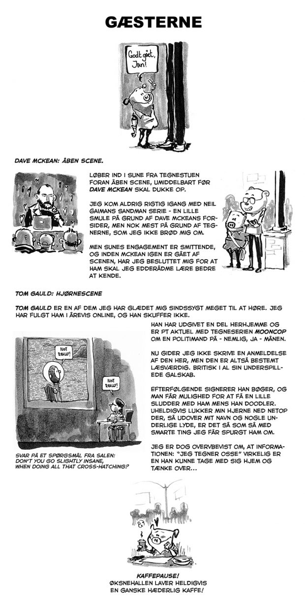 Copenhagen Comics gæster guests