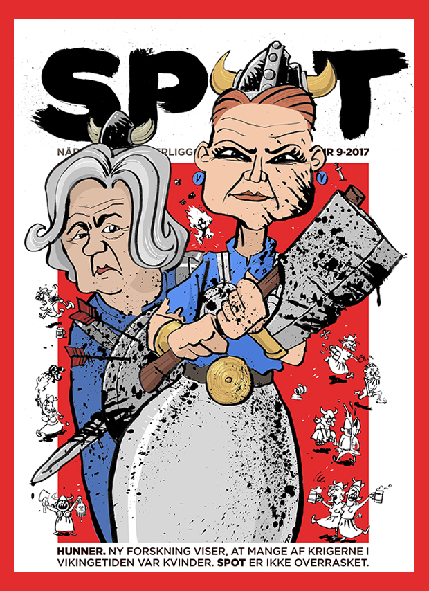 Støjbjerg Rønn Hornbech satire