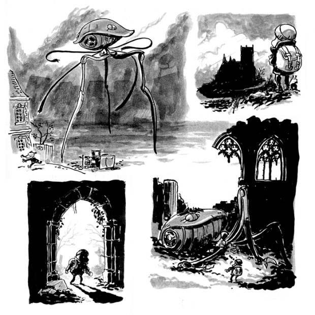 inktober klodernes kamp 2017 skræntskov