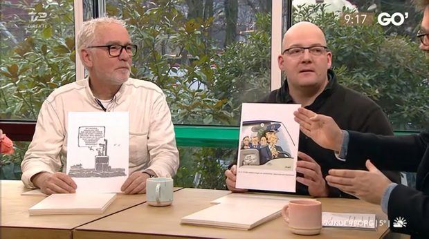 Satiretegning 2017 Go morgen Danmark
