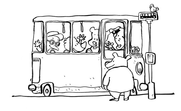 trafik malebog bus