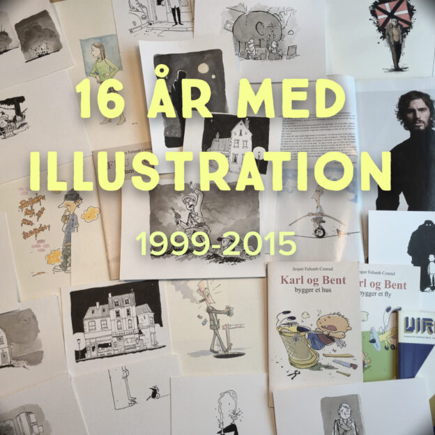 16 år med illustration