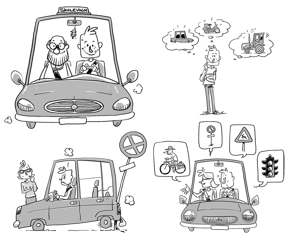 koerekort-17-aar-raadet-for-sikker-trafik-skraentskov-illustration-animation