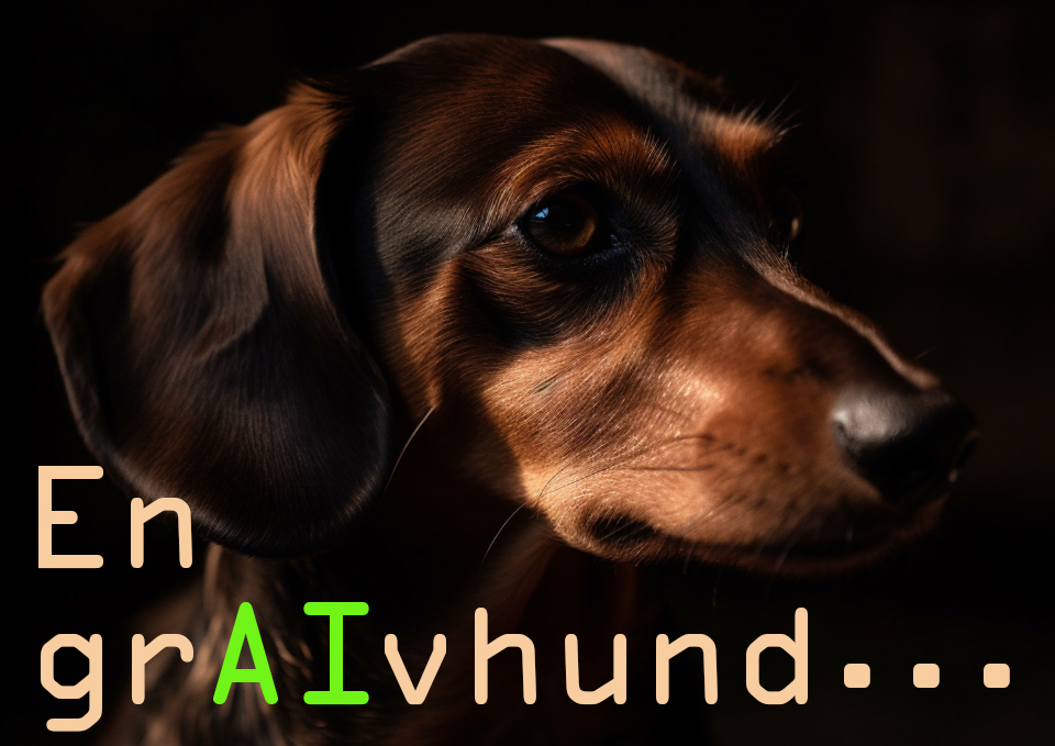 AI gravhund